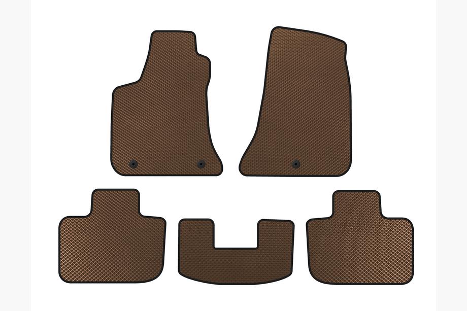 Chrysler C300 2011-2023 Tapis de sol EVA V1 (Marron) Image