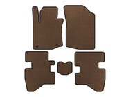 Citroen C-1 2014-2021 Tapis de sol EVA (HB, Marron) photo 1
