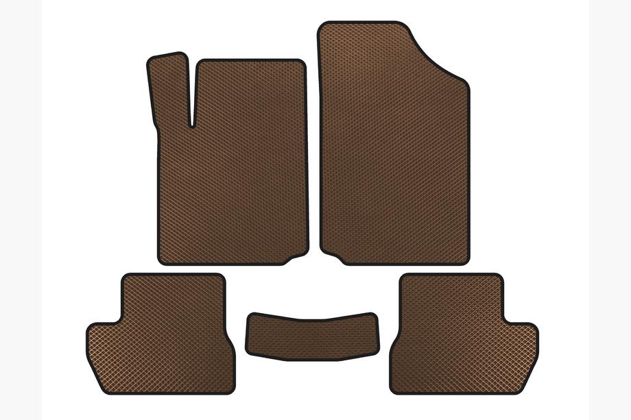 Citroen C-2 2003-2009 Tapis de sol EVA (Marron) Image