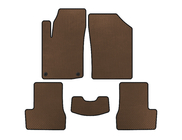 Citroen C-3 2009–2016 Tapis de sol EVA (HB, Marron) photo 1