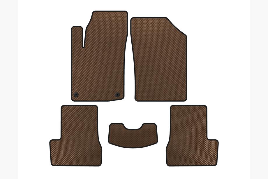 Citroen C-3 2009–2016 Tapis de sol EVA (HB, Marron) Image