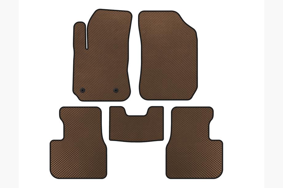 Citroen Cactus 2014-2020 Tapis de sol EVA (Marron) Image