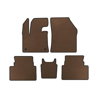Tapis de sol EVA (Pédale d'accélérateur au plancher, Marron) Citroen C5 Aircross 2017-2025