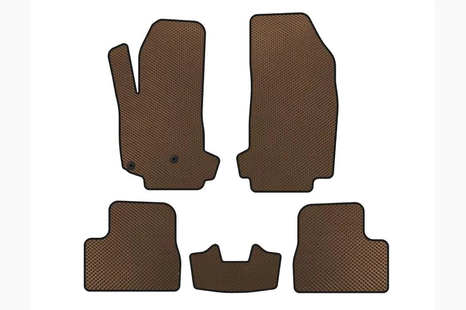 Citroen DS-3 2009-2016 Tapis de sol EVA V-2 (Marron) Image