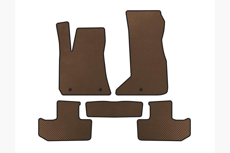 Dodge Challenger 2008-2023 Tapis de sol EVA (Coupé, Marron) Image