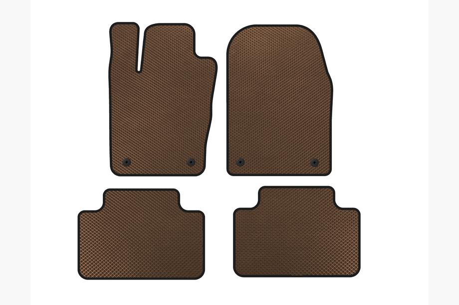 Dodge Durango 2010- Tapis de sol EVA (Marron) Image