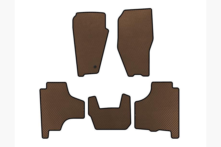 Dodge Nitro 2006-2011 Tapis de sol EVA (Marron) Image