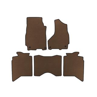 Tapis de sol EVA (2013+, 5 places, Marron) Dodge RAM (DS/DJ/D2) 2009–2024