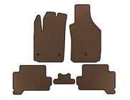 Fiat 500/500L 2013-2022 Tapis de sol EVA (HB, Électrique, Marron) photo 1
