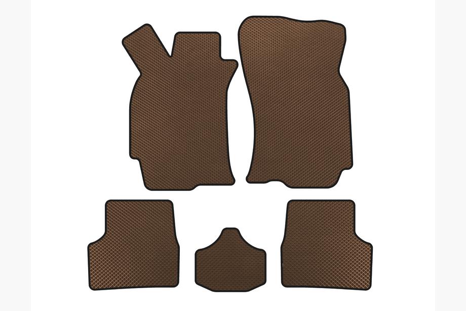 Fiat Albea 2002-2012 Tapis de sol EVA (SD, Marron) Image