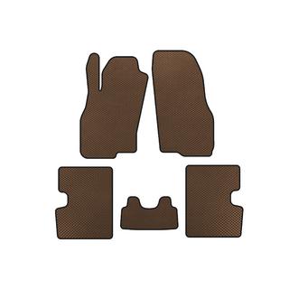 Tapis de sol EVA (Hatchback, 5 portes, Avant restylage, Marron) Fiat Punto Grande/EVO 2006-2018