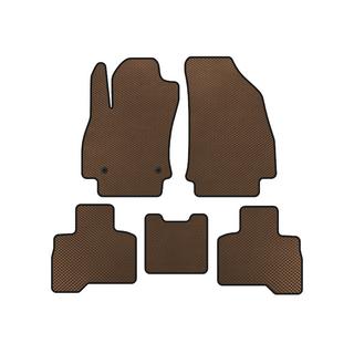 Tapis de sol EVA (Pour Qubo 2008-2016, Marron) Fiat Fiorino/Qubo 2008-2024