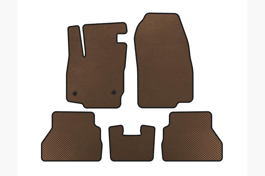 Ford B-Max 2012-2017 Tapis de sol EVA (Marron) Image