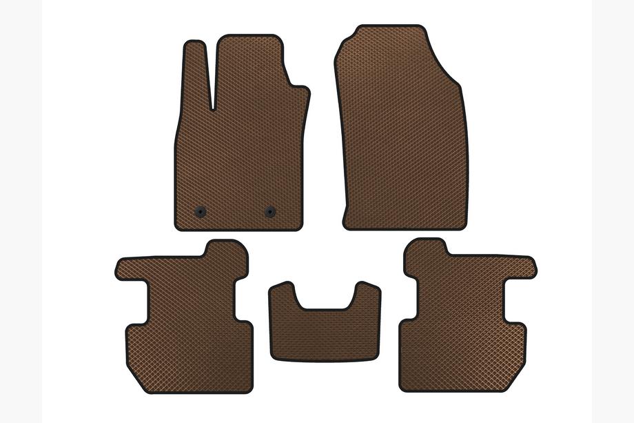 Ford Ecosport 2013-2022 Tapis de sol EVA (2018-2022, Marron) Image