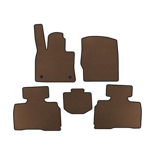 Tapis de sol EVA (2 Rangées, 7 Places, Marron)