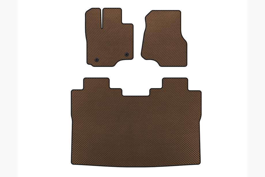 Ford F-150 2014-2021 Tapis de sol EVA (Raptor, Marron) Image