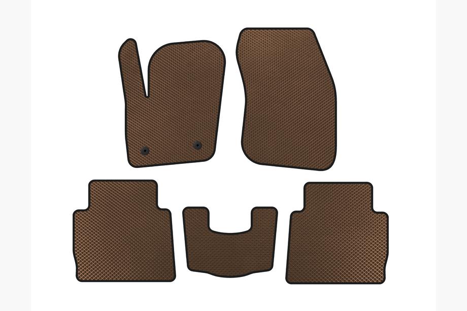 Ford Fusion 2012-2020 Tapis de sol EVA (SD, Marron) Image