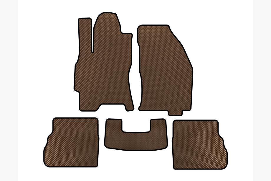 Ford Mondeo 1996-2001 Tapis de sol EVA (SD, Marron) Image