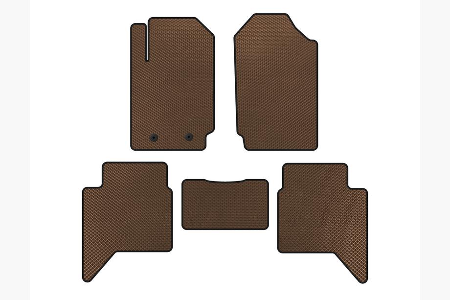Ford Ranger 2011–2022 Tapis de sol EVA (Marron) Image