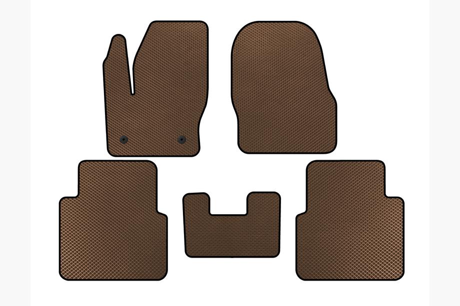 Ford Connect 2014-2021 Tapis de sol EVA (Marron) Image