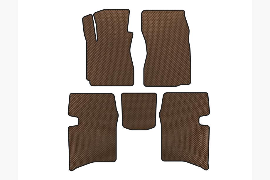 Geely MK 2006-2014 Tapis de sol EVA (SD, Marron) Image