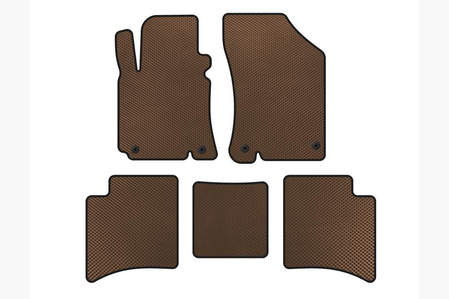 Geely MK Cross 2010-2016 Tapis de sol EVA (Marron) Image