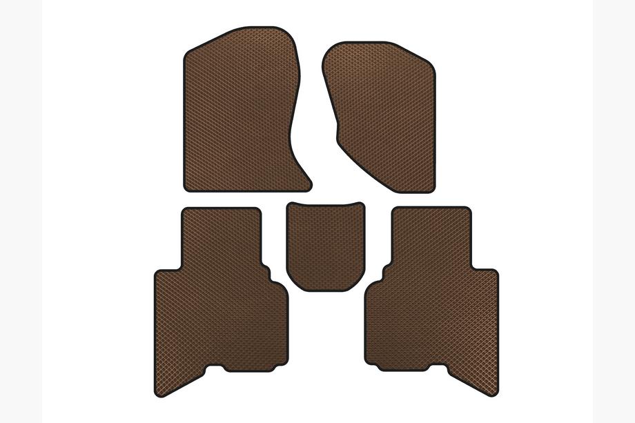 GreatWall Haval/Hover H3 2005-2013 Tapis de sol EVA (2010-2014, Marron) Image