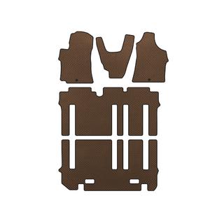 Tapis de sol EVA (habitacle complet, Marron) Hyundai H300, H1, Starex 2008-2020