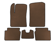 Hyundai I-10 2008-2013 Tapis de sol EVA (HB, Marron) photo 1