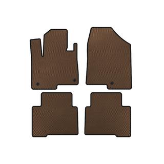 Tapis de sol EVA (2 rangées, pour Grand, Marron) Hyundai Santa Fe 4 2018-2023