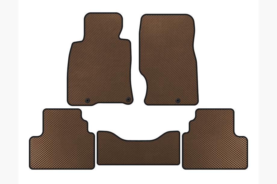 Infiniti G25/G35/37 (V36/CV36) 2006-2015 Tapis de sol EVA (G25-G35, SD, Marron) Image