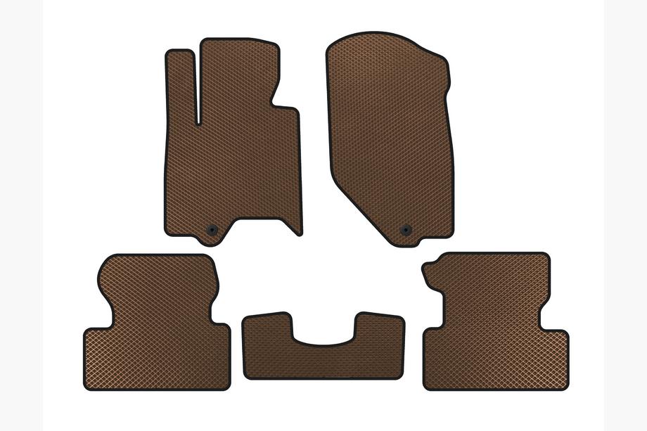 Infiniti QX50 2007-2013 Tapis de sol EVA (Marron) Image