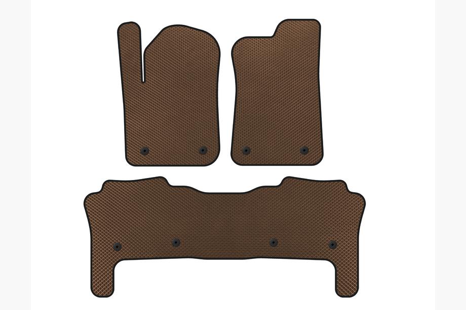 Infiniti QX56 2010-2013 Tapis de sol EVA (Marron) Photo 1