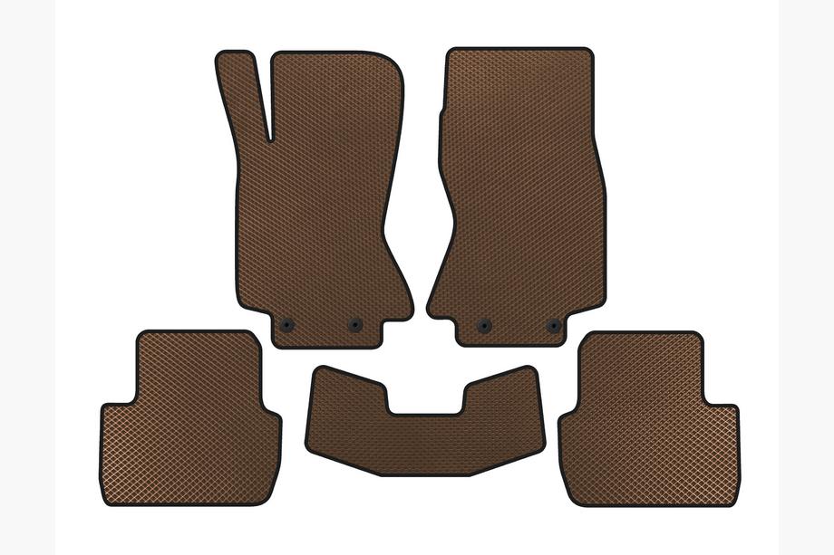 Jaguar S-Type 1999-2008 Tapis de sol EVA (Marron) Image