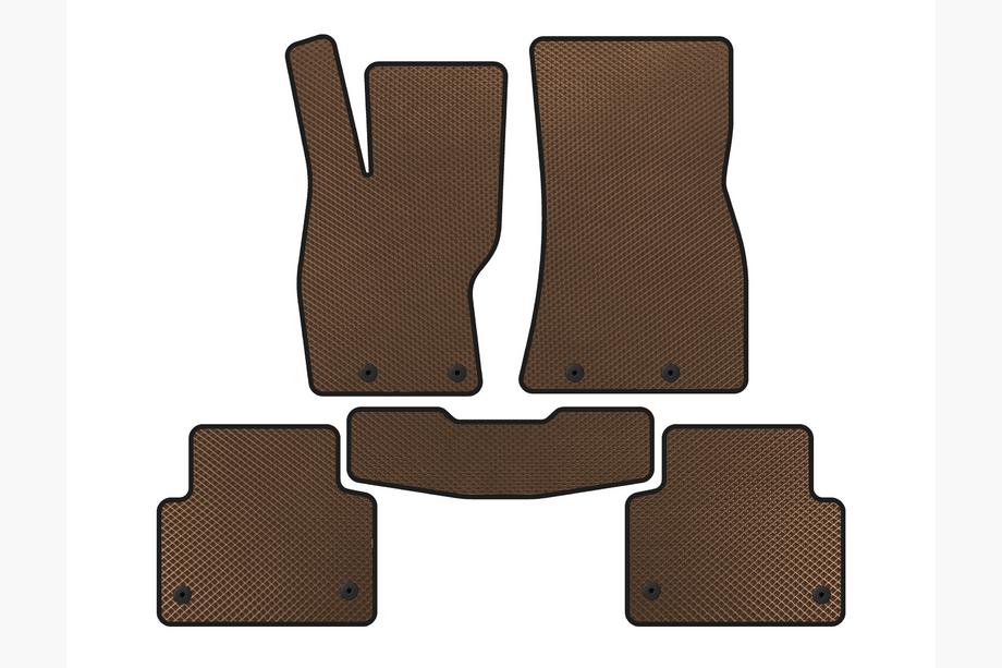 Jaguar XF 2009-2016 Tapis de sol EVA (2011-2016, SD, Marron) Image