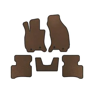 Tapis de sol EVA (SD, Pédale d’accélérateur au plancher, Marron)