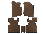 Kia Carens 1999-2012 Tapis de sol EVA (2006-2012, 2 Rangées, 7 Places, Marron) photo 1