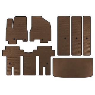 Tapis de sol EVA (habitacle complet, Marron)