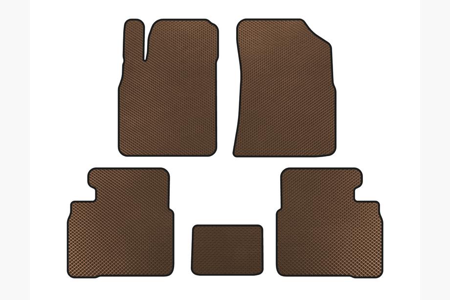 Kia Magentis 2000-2005 Tapis de sol EVA (Marron) Image