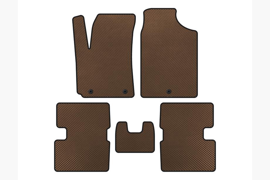 Kia Picanto 2016- Tapis de sol EVA (HB, Marron) Image