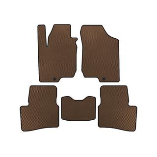 Tapis de sol EVA (HB, 3 Portes, Marron)
