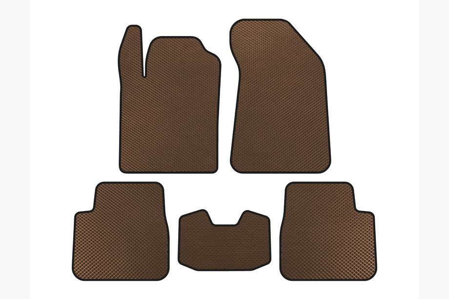 Lancia Delta 2008-2014 Tapis de sol EVA (Marron) Image