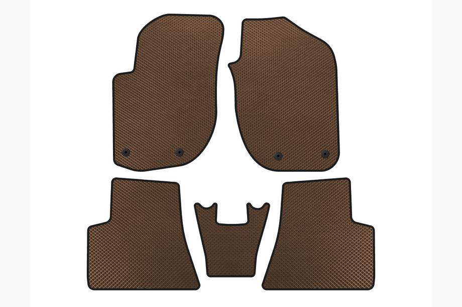 Land Rover Freelander I 1997-2006 Tapis de sol EVA (Marron) Image