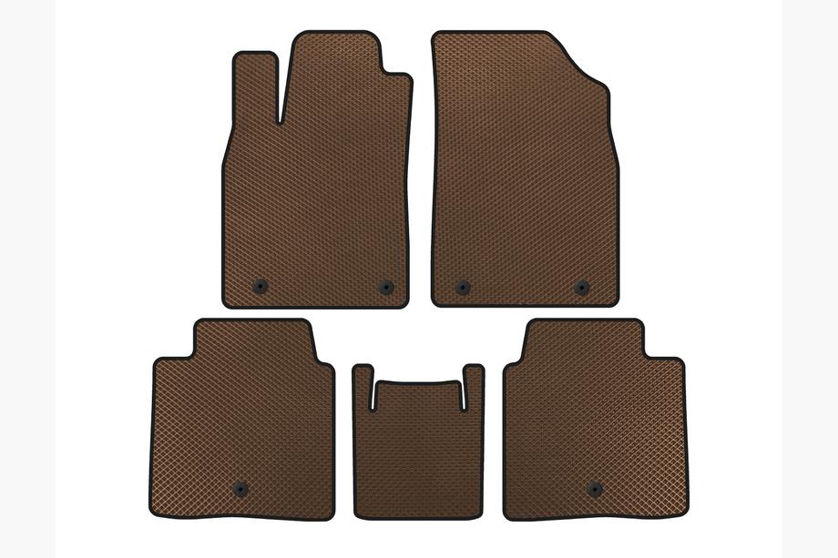 Lexus ES 2012-2018 Tapis de sol EVA (SD, Hybride, Marron) Image