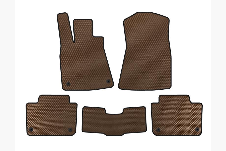 Lexus GS 2005-2011 Tapis de sol EVA (SD, Marron) Image