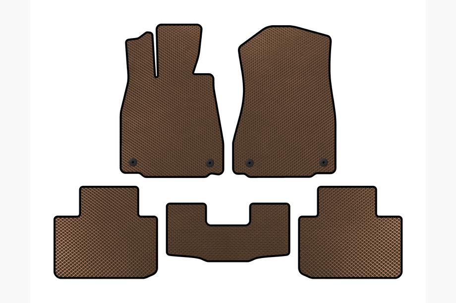 Lexus IS 2013- Tapis de sol EVA (2WD, Marron) Image