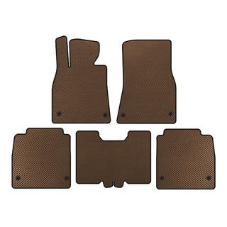 Tapis de sol EVA (2007-2010, SD, Empattement Long, Marron)