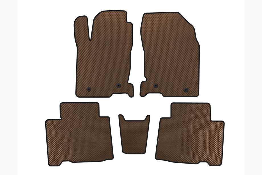 Lexus NX 2014-2021 Tapis de sol EVA (Marron) Image
