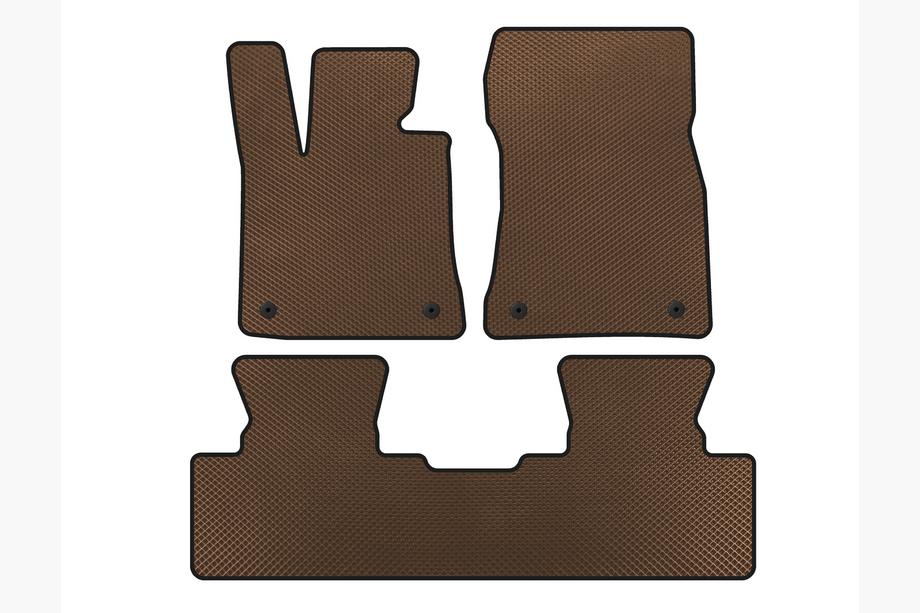 Lexus RX 2016-2022 Tapis de sol EVA (Marron) Image