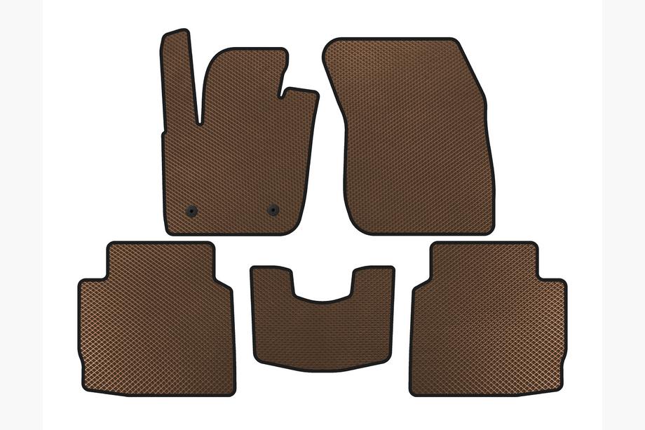 Lincoln MKZ 2012-2020 Tapis de sol EVA (2016-2020, SD, Marron) Image